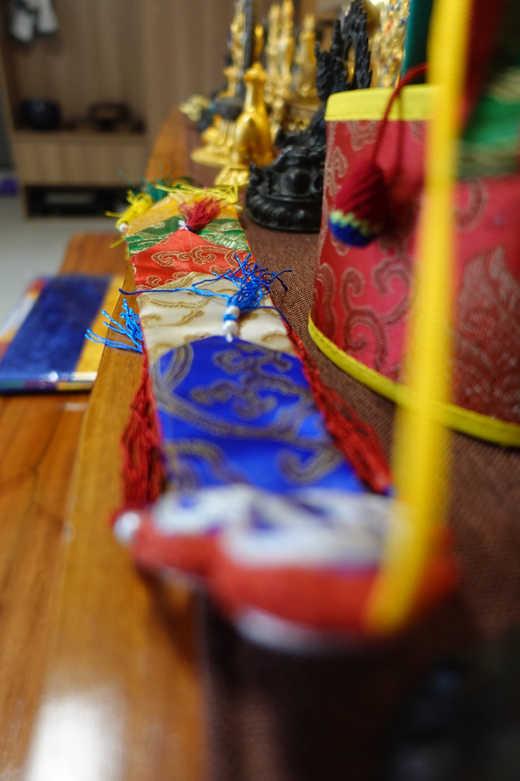 Trống Damaru 12cm - Ảnh 2