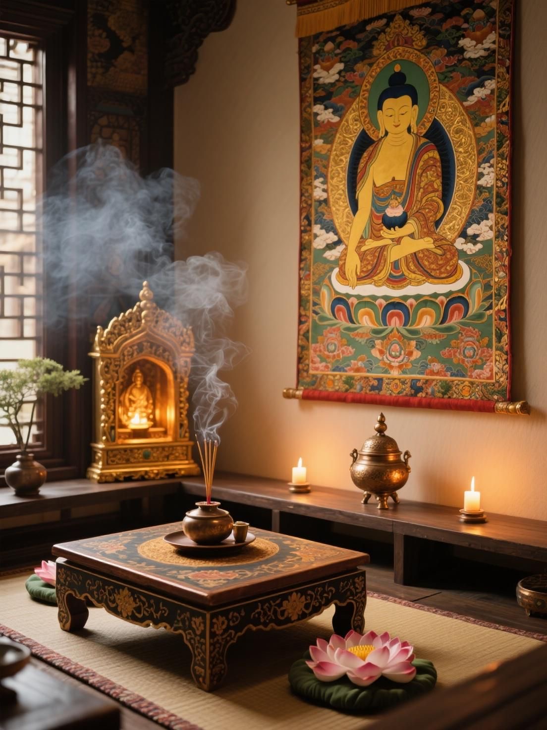 Ngôi nhà ấm áp hơn, khi thỉnh Phật đúng cách