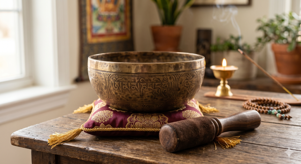 Chuông Xoay Tây Tạng Mật Tông